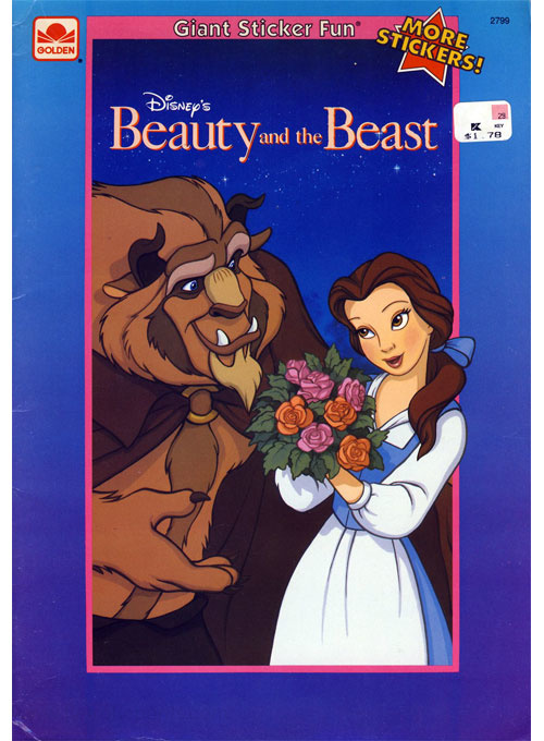 Beauty & the Beast Sticker Fun