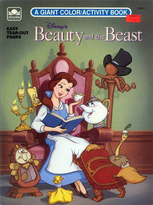 Beauty & the Beast Coloring & Activity Book