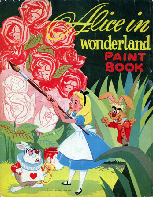 Alice in Wonderland, Disney's Paint Book