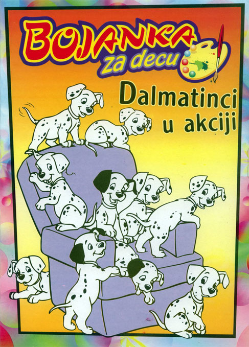 101 Dalmatians Coloring Book