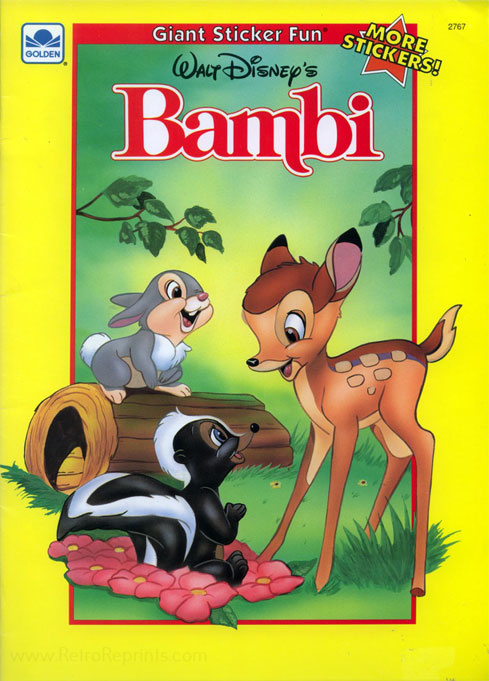 Bambi, Disney's Sticker Fun