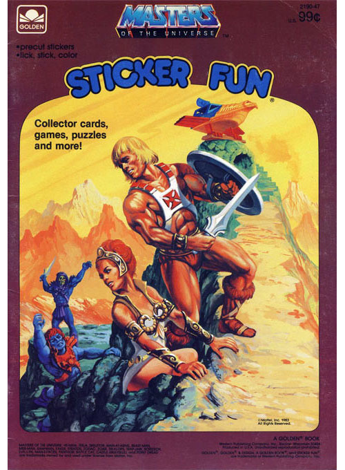 He-Man and the Masters of the Universe Sticker Fun