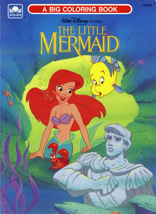 Little Mermaid, Disney's Coloring Book