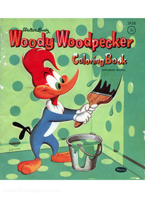 Woody Woodpecker Coloring Book