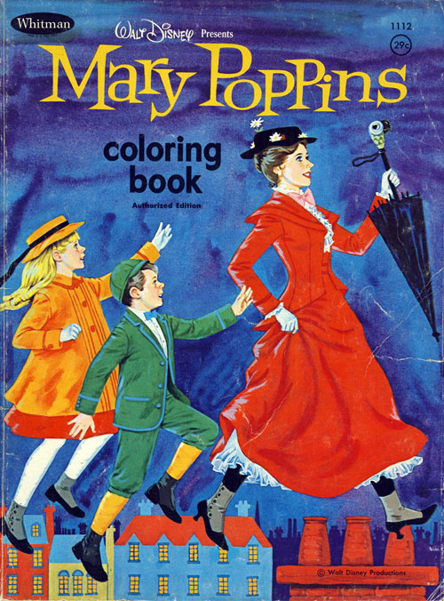Mary Poppins Coloring Book