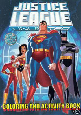 Justice League Unlimited Coloring and Activity Book