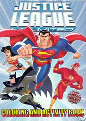 Justice League Unlimited Coloring and Activity Book