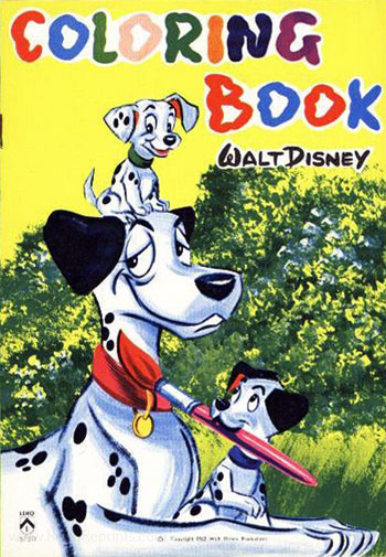 101 Dalmatians Coloring Book