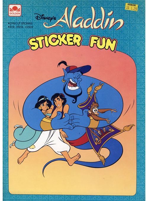 Aladdin, Disney's Sticker Fun