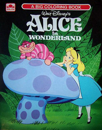 Alice in Wonderland, Disney's Coloring Book