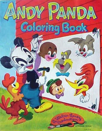 Andy Panda Coloring Book