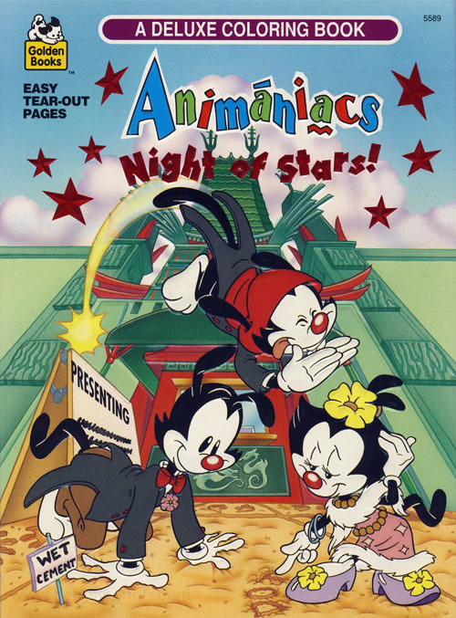 Animaniacs Night of Stars! Coloring Books at Retro Reprints The