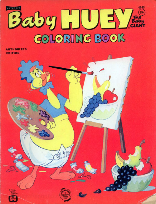 Baby Huey Coloring Book