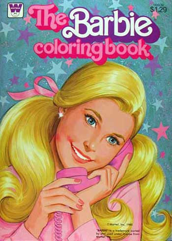  Barbie Coloring Books