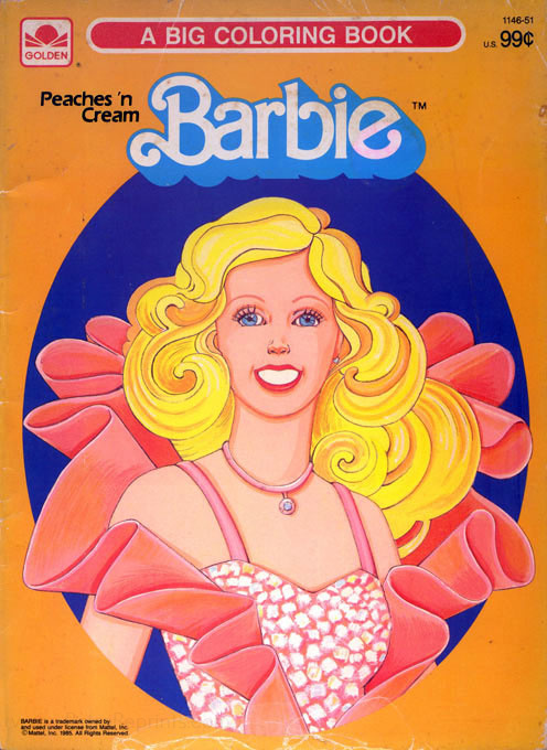 barbie peaches n cream 1985