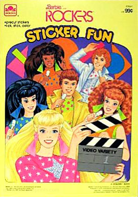 Barbie & the Rockers Sticker Fun