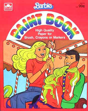 Barbie Paint Book