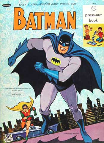 Batman Press Out Book