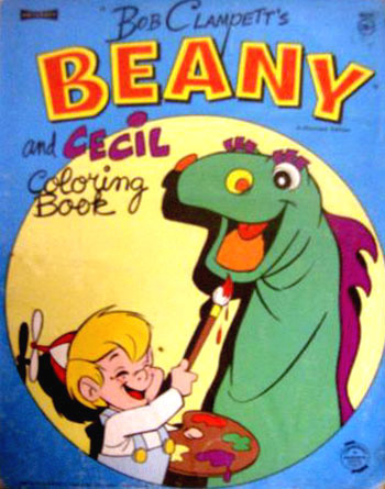 Beany & Cecil Coloring Book