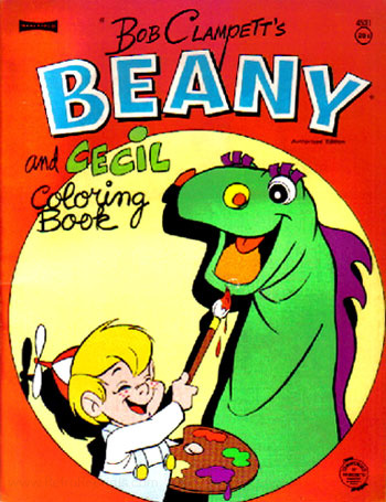 Beany & Cecil Coloring Book