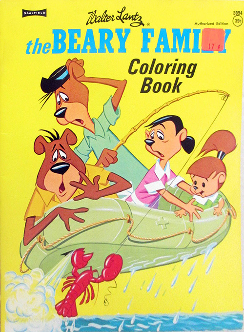 Beary Family, The Coloring Book | Coloring Books at Retro Reprints