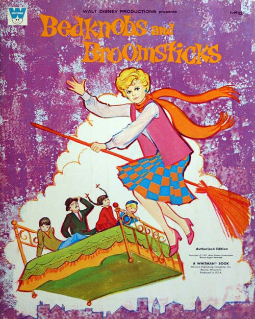 Bedknobs & Broomsticks Coloring Books | Coloring Books at Retro