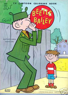 Beetle Bailey Coloring Book