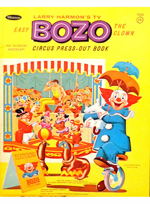 Bozo the Clown Press Out Book