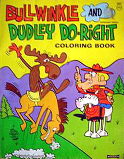 Rocky and Bullwinkle Coloring Book