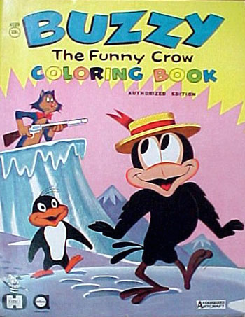 Buzzy the Crow Coloring Book