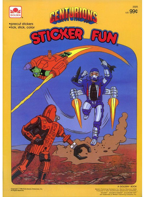 Centurions Sticker Fun