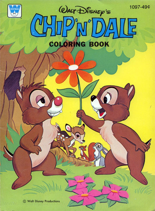 Chip 'n Dale Coloring Book