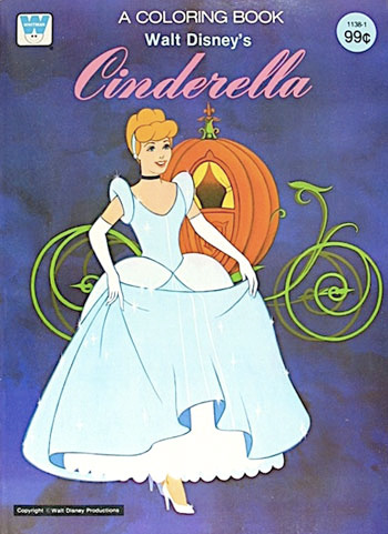 Cinderella, Disney's Coloring Book