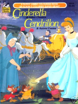 Cinderella, Disney's Coloring Book