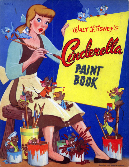 Cinderella, Disney's Paint Book