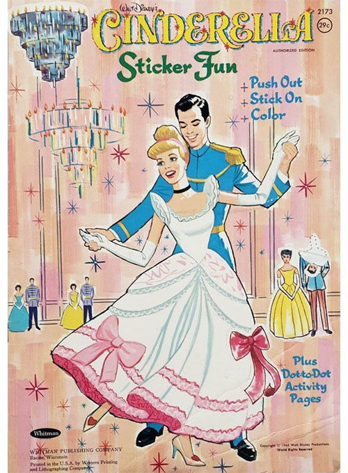 Cinderella, Disney's Sticker Fun