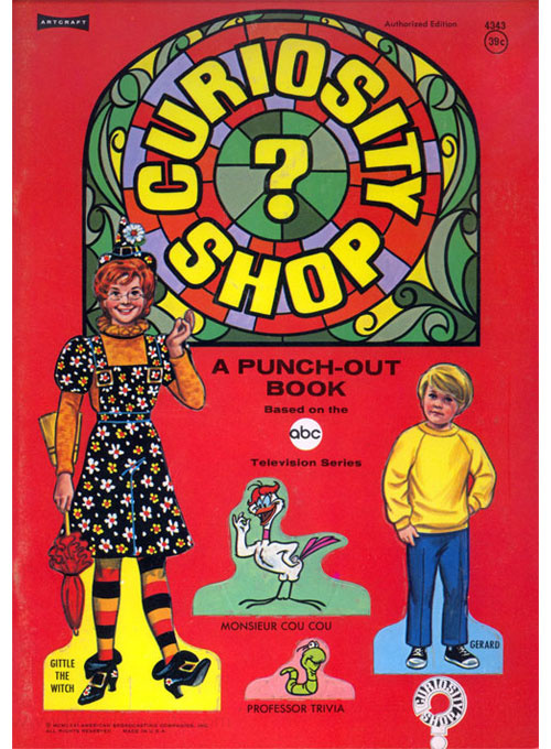 Curiosity Shop Punch-Out Book