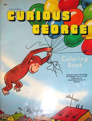 Curious George Coloring Book