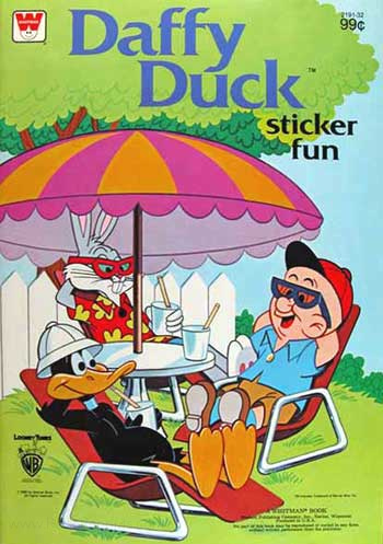 Daffy Duck Sticker Fun