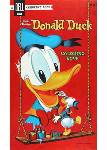 Donald Duck Coloring Book