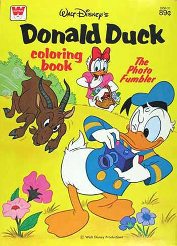 Donald Duck Coloring Book