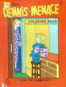 Dennis the Menace Coloring Book