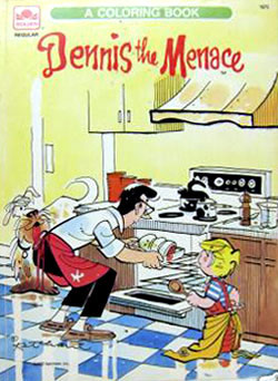 Dennis the Menace Coloring Book