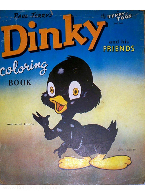 Dinky Duck Coloring Book