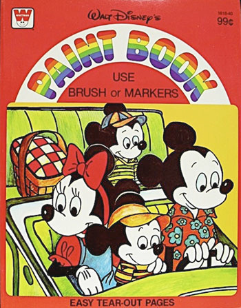 Disney Paint Book