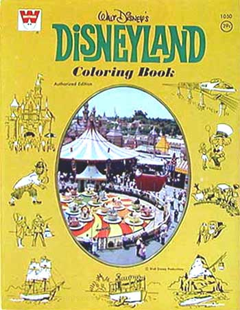 Walt Disney Theme Parks Coloring Book