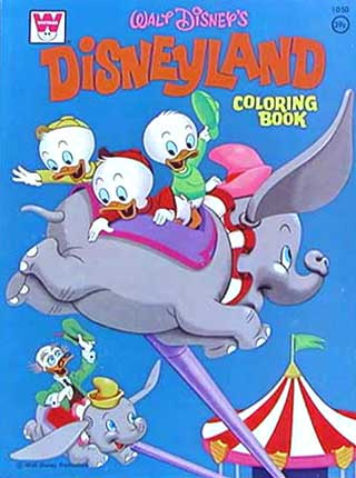 Walt Disney Theme Parks Coloring Book