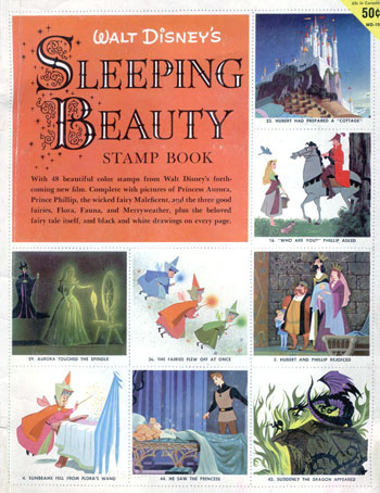 Sleeping Beauty, Disney's Stamp Book