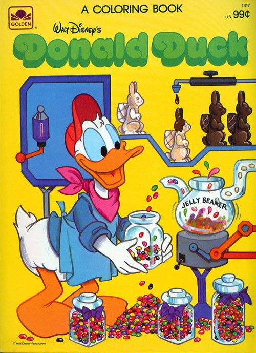 Donald Duck Coloring Book