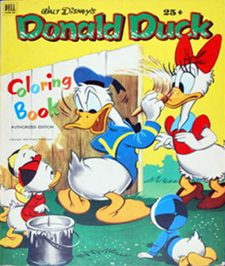 Donald Duck Coloring Book